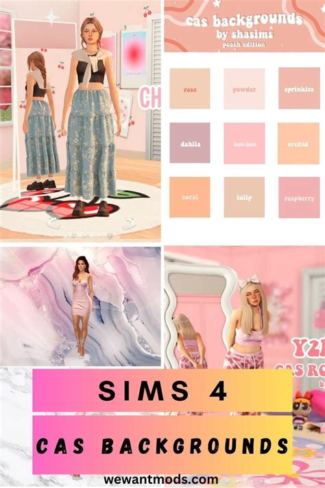 Sims 4 Cas Backgrounds Sims 4 Cas Background Pink Background Sims 4