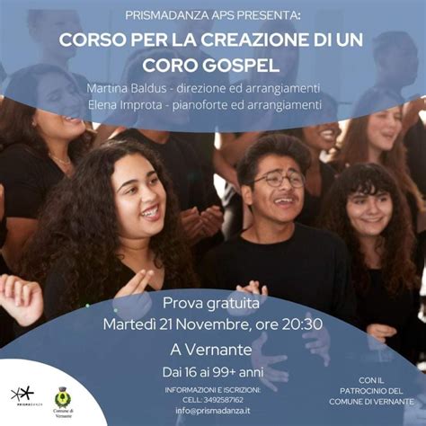 Azione Sociale Acli Corso Per La Creazione Di Un Coro Gospel Ass