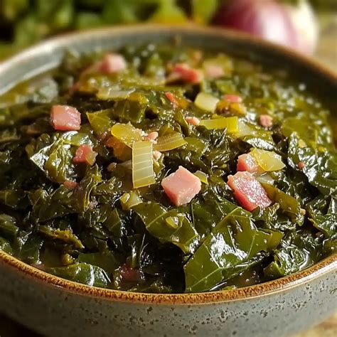 mouthwatering southern style collard greens   minutes