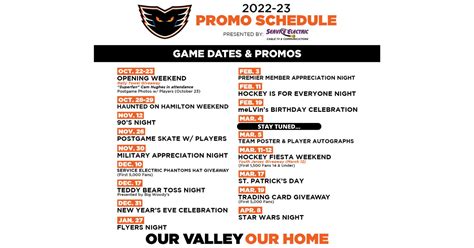 Phantoms Announce PHANTASTIC 2022-23 Promotional Schedule - Lehigh ...