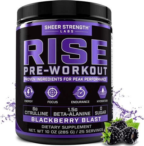 Sheer Strength Labs Rise Pre-Workout | Save at PricePlow