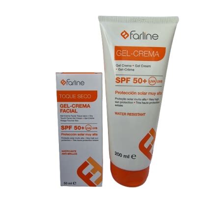 Farline Gel Cream Spf Facial Corporal Neceser Farmaciavizcaino