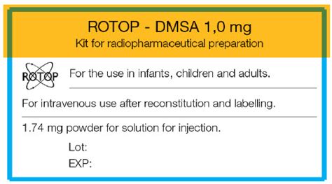 BUY Kit For The Preparation Of Technetium Tc99m Succimer Injection