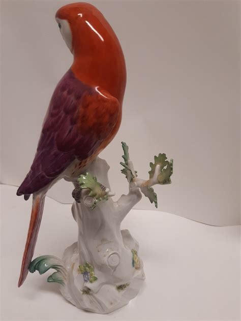 Proantic Meissen Porcelain Parrot