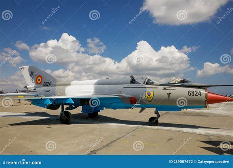 Romanian Air Force Mikoyan Gurevich Mig 21 Lancer Supersonic Jet