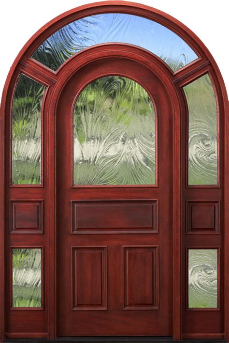 Glass Arched Front Doors Glass Door Ideas