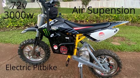 Upgrading The 72v 3000w Razor Mx650 Electric Pitbike 1 Dnm Rear Air