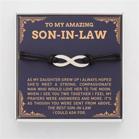 Son In Law Birthday T Birthday T For Son In Law Etsy Uk