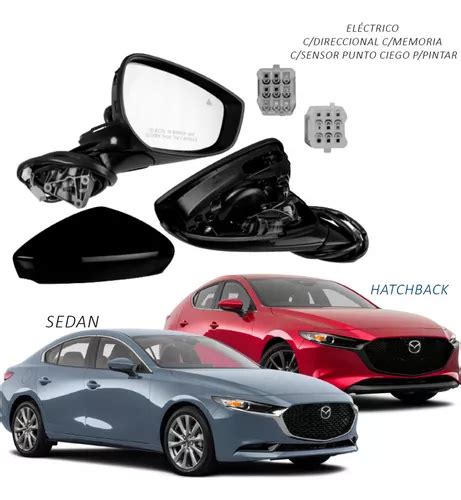 Espejo Mazda Elec C Direc Derecho Env O Gratis