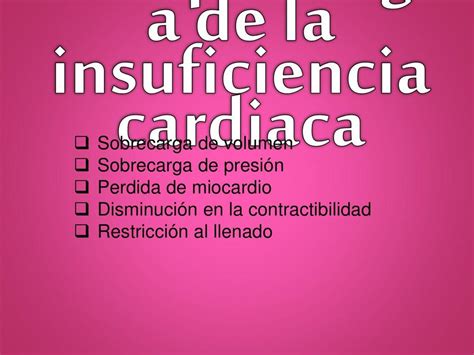 Fisiopatolog A De La Insuficiencia Cardiaca Stefany Casas Flores Udocz