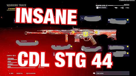 INSANE CDL STG 44 Class Setup Call Of Duty Vanguard YouTube