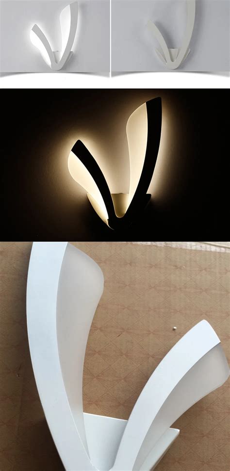 Современный светодиодный настенный светильник, акриловый бра Wandlamp ...