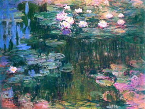 🔥 [50+] Monet Water Lilies Wallpapers | WallpaperSafari