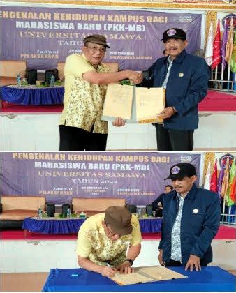 Rektor UNSA Dan Bupati Sumbawa Teken MoU GNRM Kabar Sumbawa