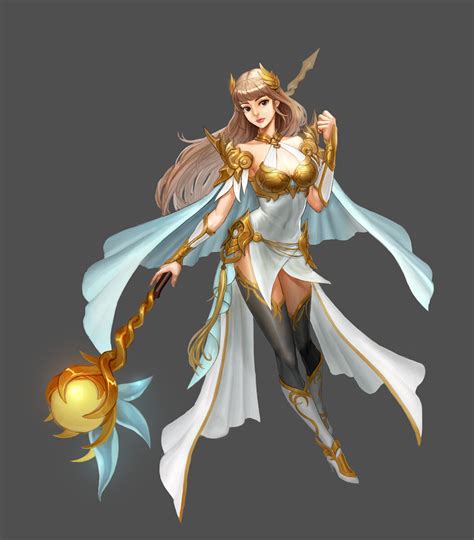 ArtStation - Healer character concept art