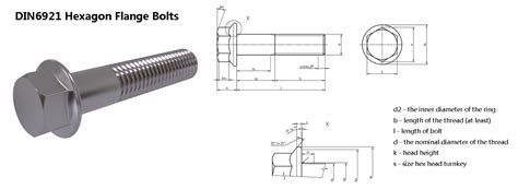 DIN6921 Hexagon Flange Bolts Baoji Leader Titanium Industry Co Ltd