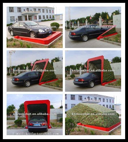 Horizontal Automatic Car Shelter,Portable Outdoor Car Garage (mcg02 ...