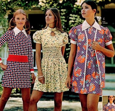 50 Vintage Mini Dresses And Cute Miniskirts From The 60s And 70s Click