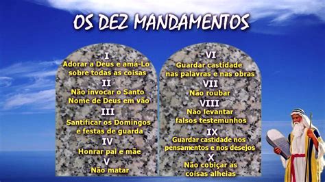 Porque A Igreja Catolica Mudou Os Dez Mandamentos