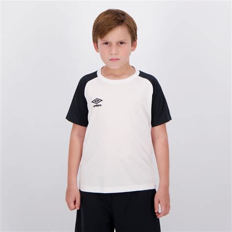 Camisa Umbro TWR Trinity Juvenil Branca E Preta FutFanatics