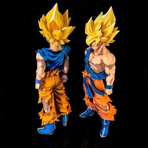 Goku Ssj Super Saiyan Manga Version Anime Version Two Dimension