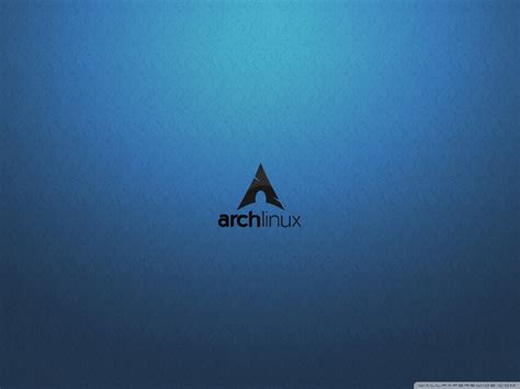 Archlinux Logo Ultra Hd Wallpaper For K Uhd Tv Desktop Dual