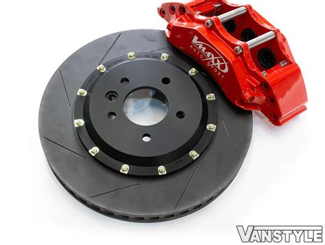 Fits Vw T6 1 Transporter Vmaxx Front 365mm 6 Pot Performance Big Brakes Set Red Ebay