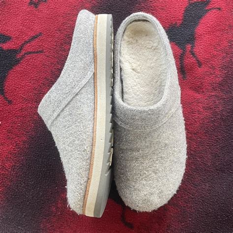 Merrell slip on shoes size 8. Light grey. Super... - Depop