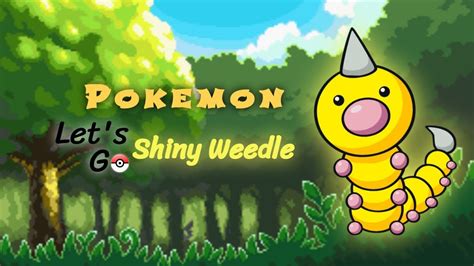 Bq1 Live Shiny Weedle In Lets Go After A 35 Catch Combo Youtube