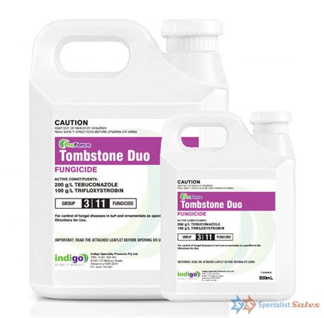 Tombstone Duo Fungicide Indigio Speciality Specialist Sales