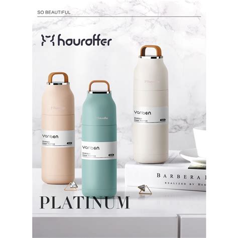 Jual Houroffer Earl Vacuum Flask Series Y Platinum Thermos