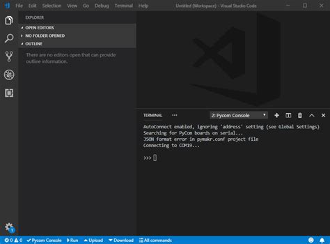 使用Visual Studio Code进行MicroPython编程 vscode micropython CSDN博客