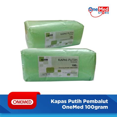 Jual Kapas Putih Pembalut Onemed Gram Kota Surabaya Onemed