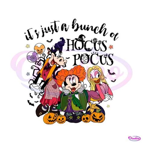 Its Just A Bunch Of Hocus Pocus Svg Sanderson Sister Svg Oladino