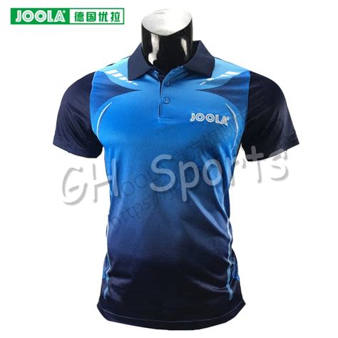 Joola jazz tênis de mesa camisas de treinamento de qualidade superior