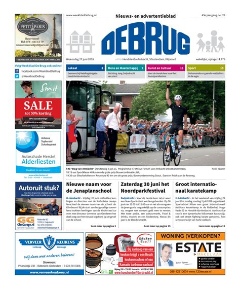 Weekblad De Brug Week Editie Hendrik Ido Ambacht By