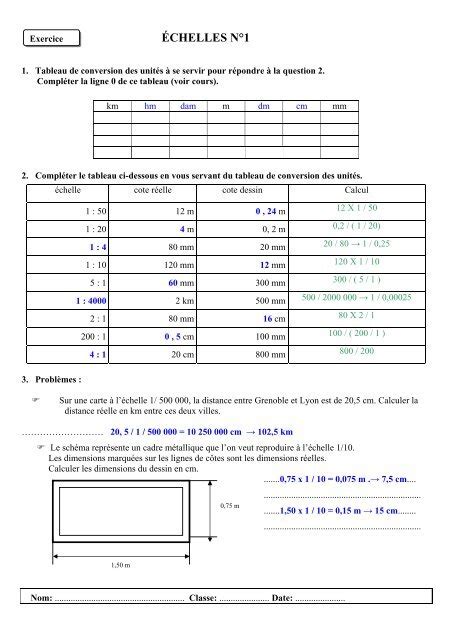 Distraire Cest Inutile Visiteur Calcul D Chelle Conciliateur C Ble