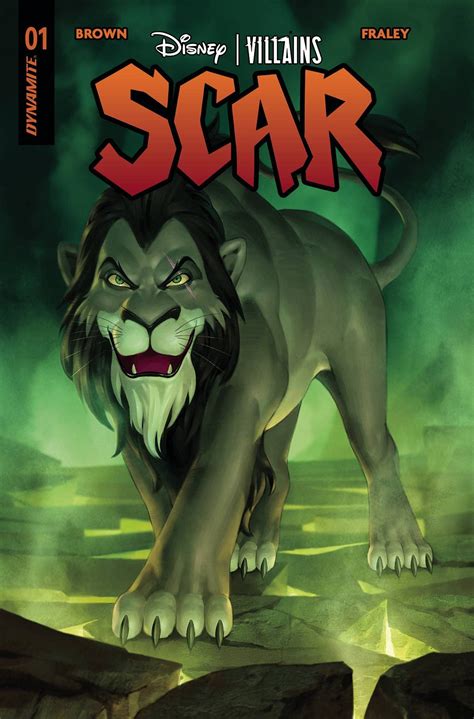 lion kings scar    disney villains comic  dynamite