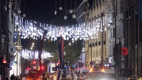 Oxford Street's Christmas lights go up in SEPTEMBER as nation readies ...