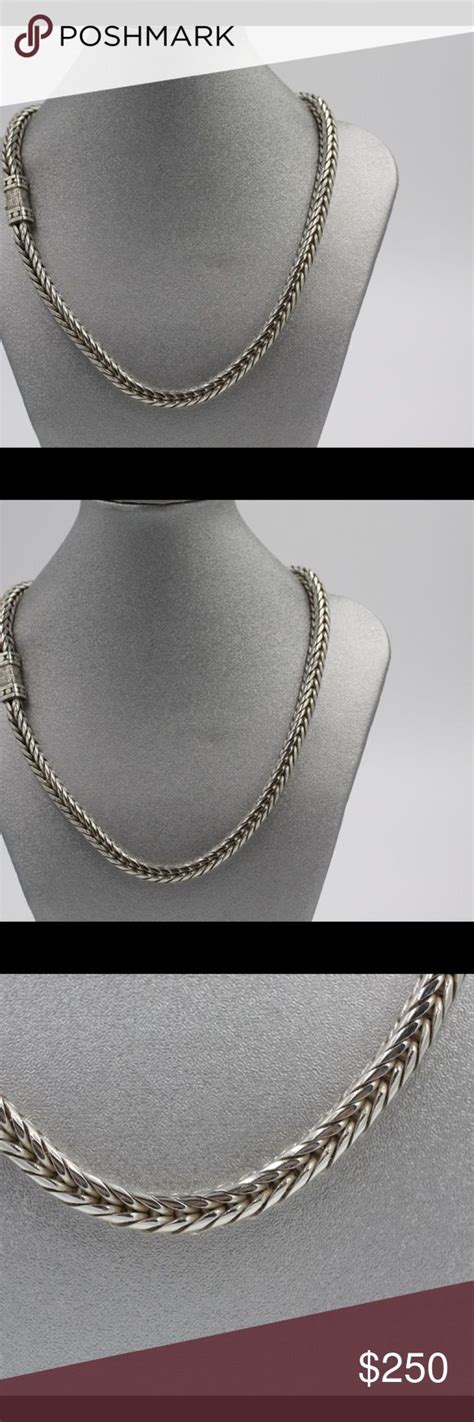 Heavy Sterling Silver Beautiful Foxtail Chain | Silver, Chain, Sterling silver