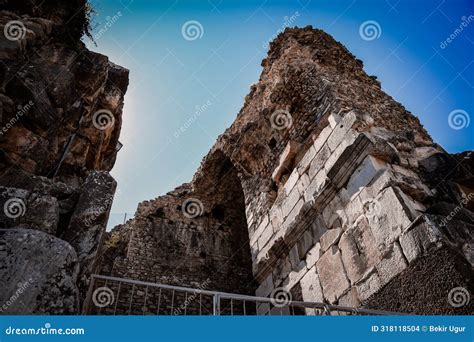 Ancient City Ruins Of Ephesus Travel To Turkey Editorial Stock Image