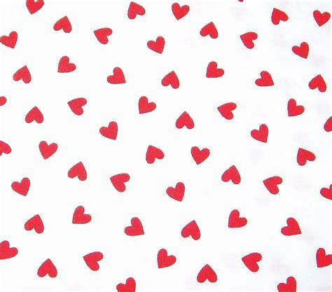 Romantic Valentine Heart Fabric Fabric Hearts Romantic Valentine