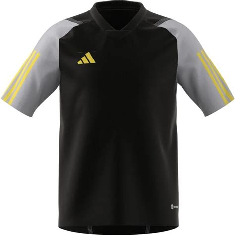 Adidas Tiro 23 Competition Trikot Kinder Schwarz Grau Gelb