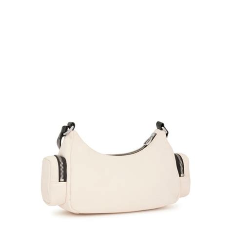 Bolso De Hombro Beige Tous Roomy Tous