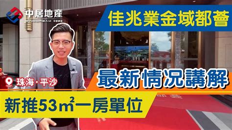 佳兆業金域都薈 珠海平沙【中居地產 實地回訪】平沙新城佳兆業金域都薈 最新情況講解 新推53㎡一房單位 購房送豪華家電8件套！金域都薈