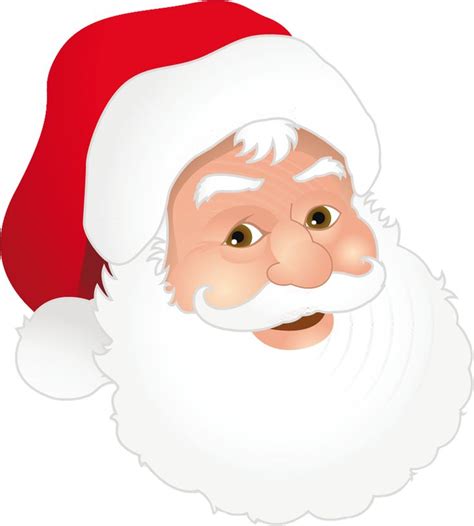 Santa Claus Face Pictures | Free download on ClipArtMag