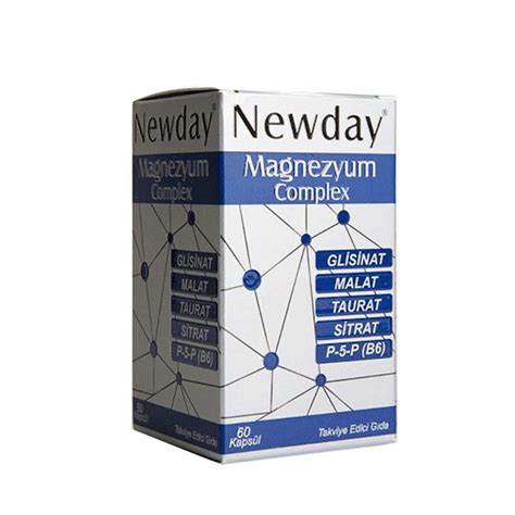 Newday Magnezyum Complex 60 Kapsül