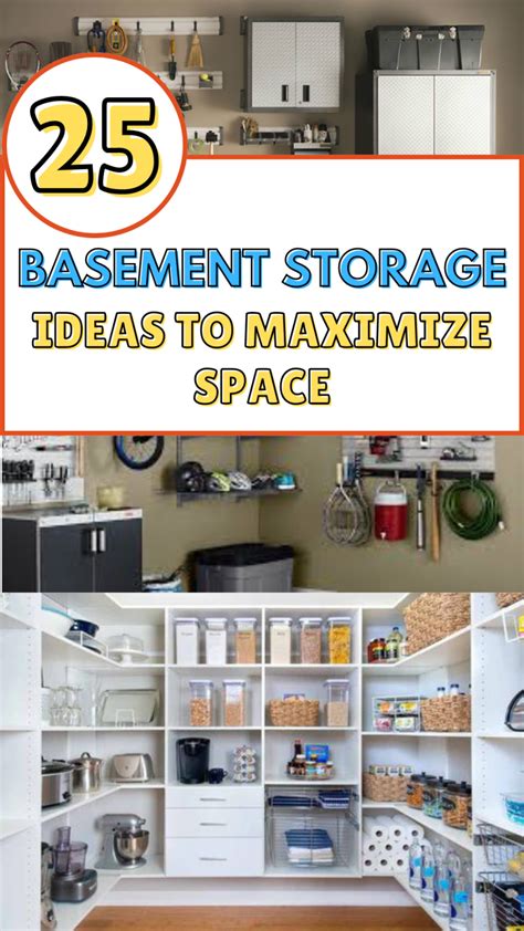 25 Basement Storage Ideas To Maximize Space Your Motor Geek