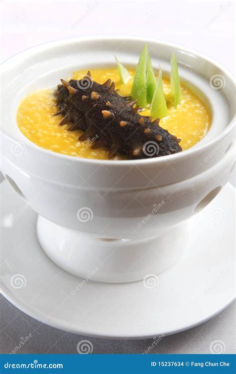 Soup With Sea Cucumber Stock Images - Image: 15237634