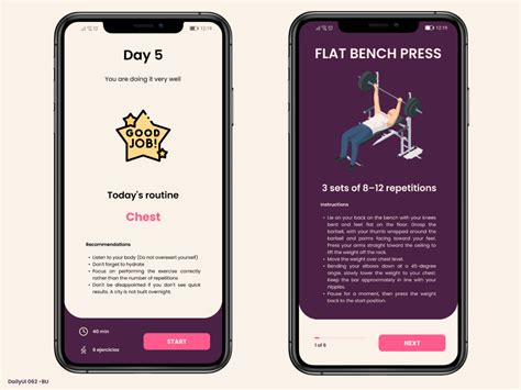 Daily UI 062 Workout Of The Day By Brayan Urbano On Dribbble